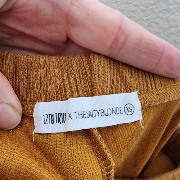 12th Tribe X Salty Blonde Livingston Rust Set XS-S - Picture 10 of 10